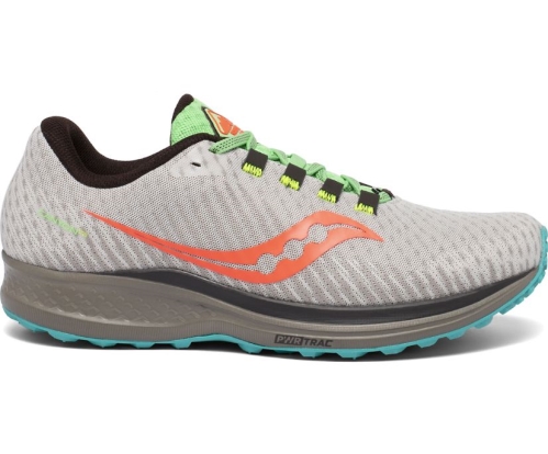 Tenis Saucony Canyon TR Hombre Zapatillas Running Moonrock / Mutant México MX-495-NE